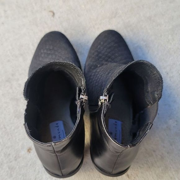 Rosemunde Copenhagen Black Leather Ankle Boots - Picture 7 of 11